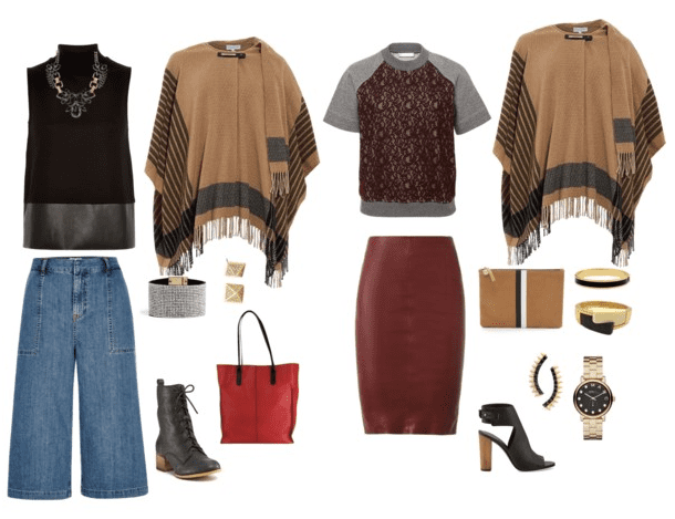 One Item, Two Stylists – Fringe Cape