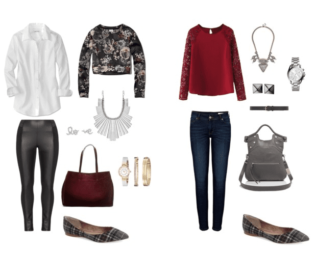 One Item, Two Stylists – Plaid Pointy Toe Flats