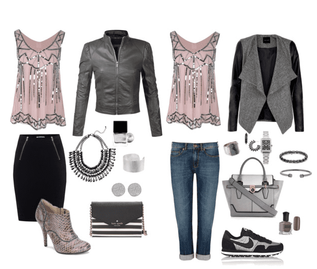 One Item, Two Stylists – Sparkle Top