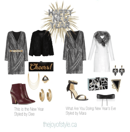 Wrap Dress – One Item, Two Stylists